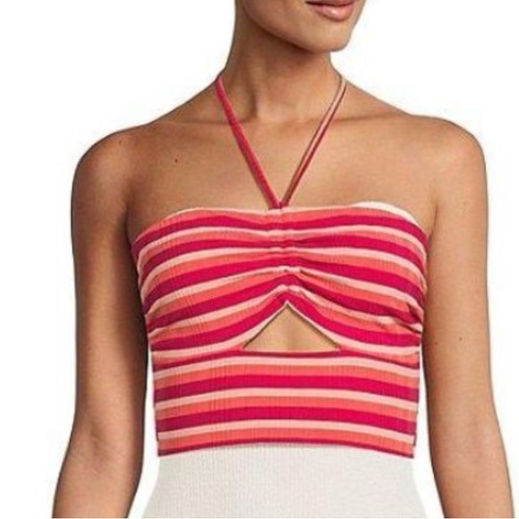 l*space Tops - NWT L*Space Paloma Top in Fresh Squeezed Strip Size M